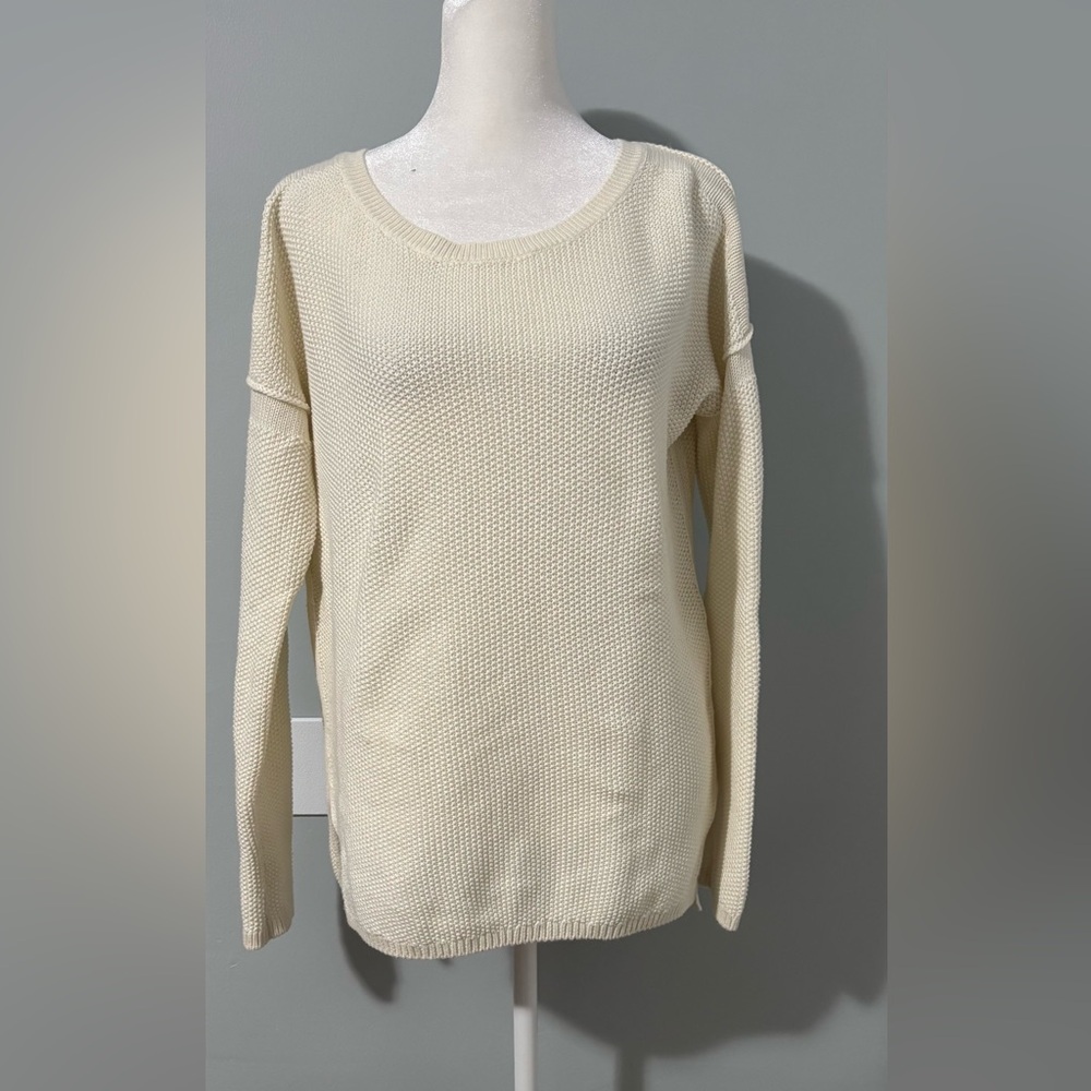 Vince Cream Crew Neck Sweater